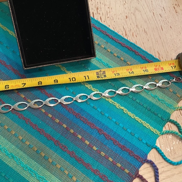 Vintage silver necklace 17” - Picture 2 of 3